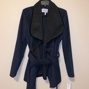 BGBGeneration Two-tone Shawl wool blend jacket